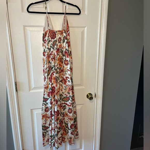 Abercrombie and Fitch Midi Dress Floral Size XS - Picture 3 of 3